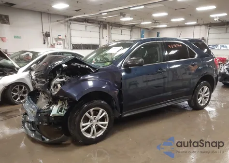 2017 Chevrolet Equinox Ls из США, поврежденный, VIN 2GNFLEEK6H6280364